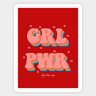 GRL PWR Sticker